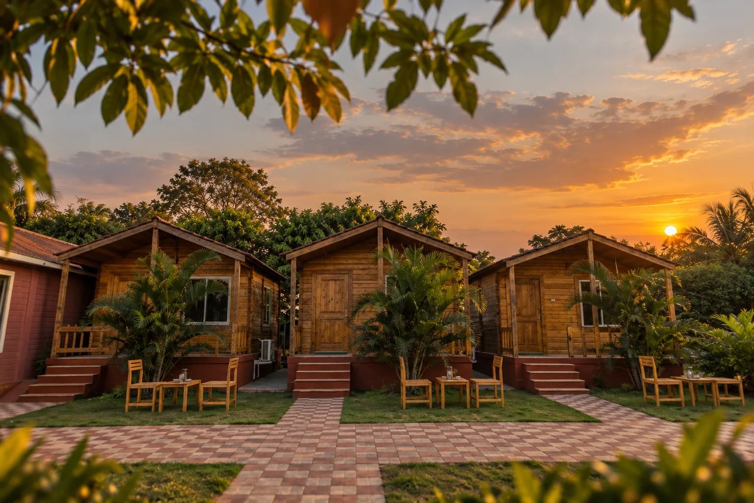Vanrai Resort - Wooden Cottages Sunset View