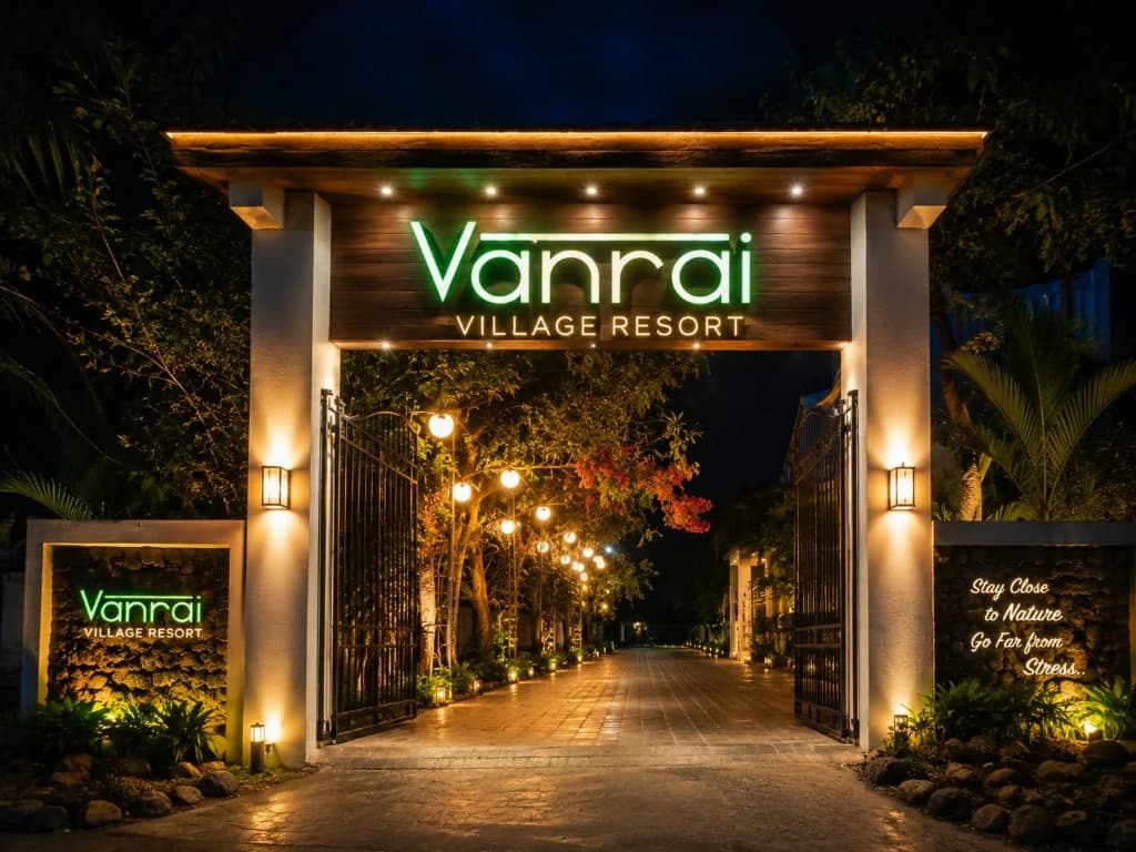 Vanrai Resort - Grand Entrance Gate