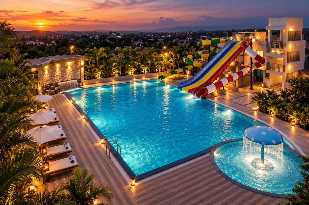 Kids Safe Splash Pool